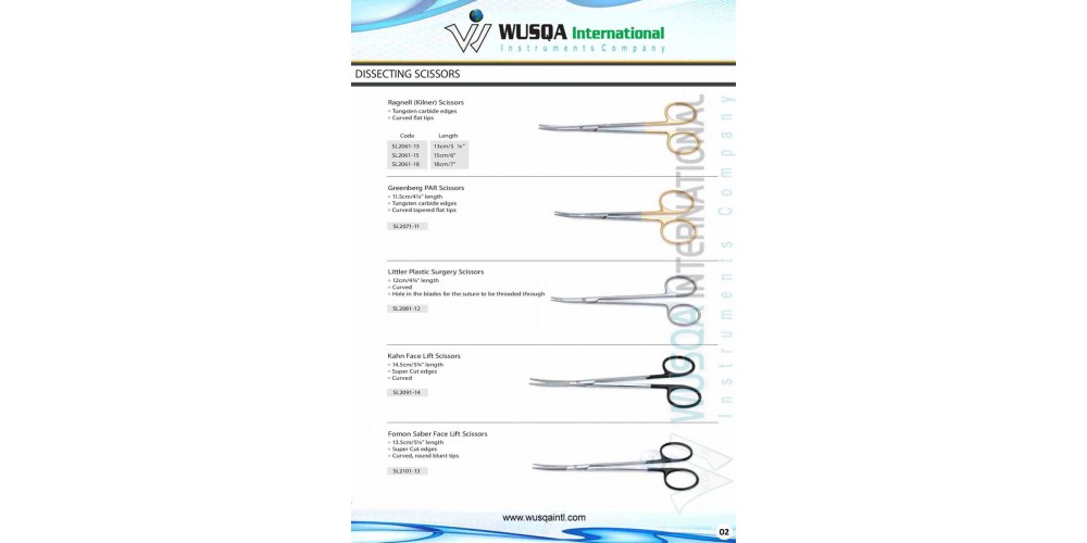 Plastic Surgery Instruments 